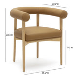 Spara Performance Vegan Leather Dining Chair