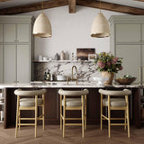 Spara Performance Vegan Leather Counter Stool