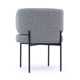 Maureen Speckled Grey Performance Boucle Dining Chair