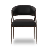Tatum Vegan Leather 2-Tone Dining Chair