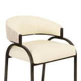 Tatum 2-Tone Performance Vegan Leather Counter Stool - View 5
