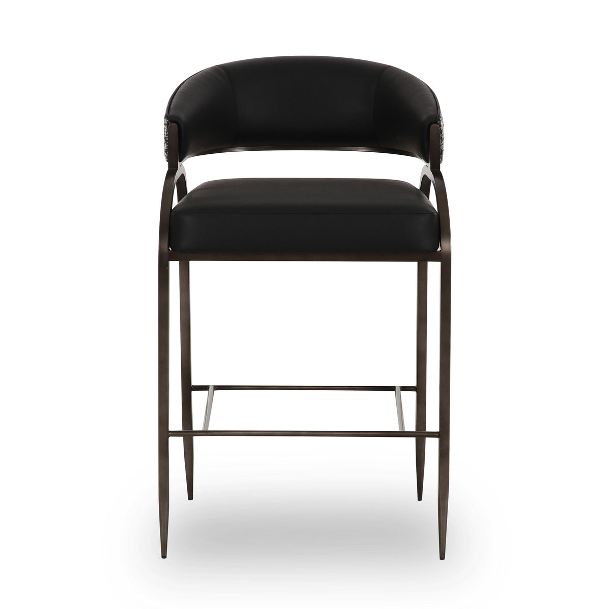 Tatum 2-Tone Performance Vegan Leather Counter Stool - View 11