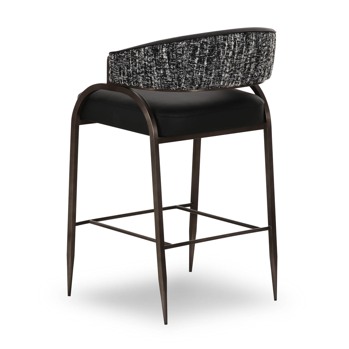 Tatum 2-Tone Performance Vegan Leather Counter Stool - View 12