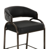 Tatum 2-Tone Performance Vegan Leather Counter Stool - View 13