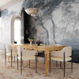 Sezanne Vegan Leather 2-Tone Dining Chair