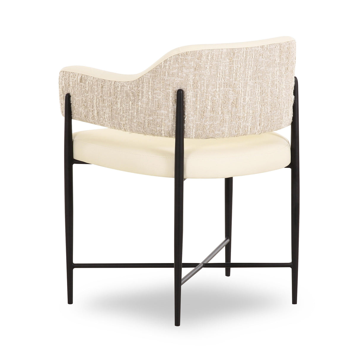 Sezanne Vegan Leather 2-Tone Dining Chair