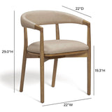 Vina Vegan Leather Dining Chair