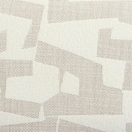 Tatum Cream 2-Tone Performance Vegan Leather and Jacquard Counter Stool - View 8