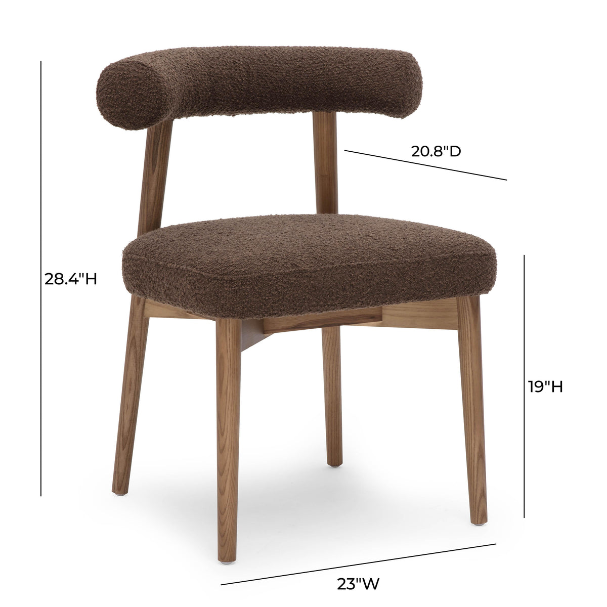Spara Performance Boucle Side Chair - View 17