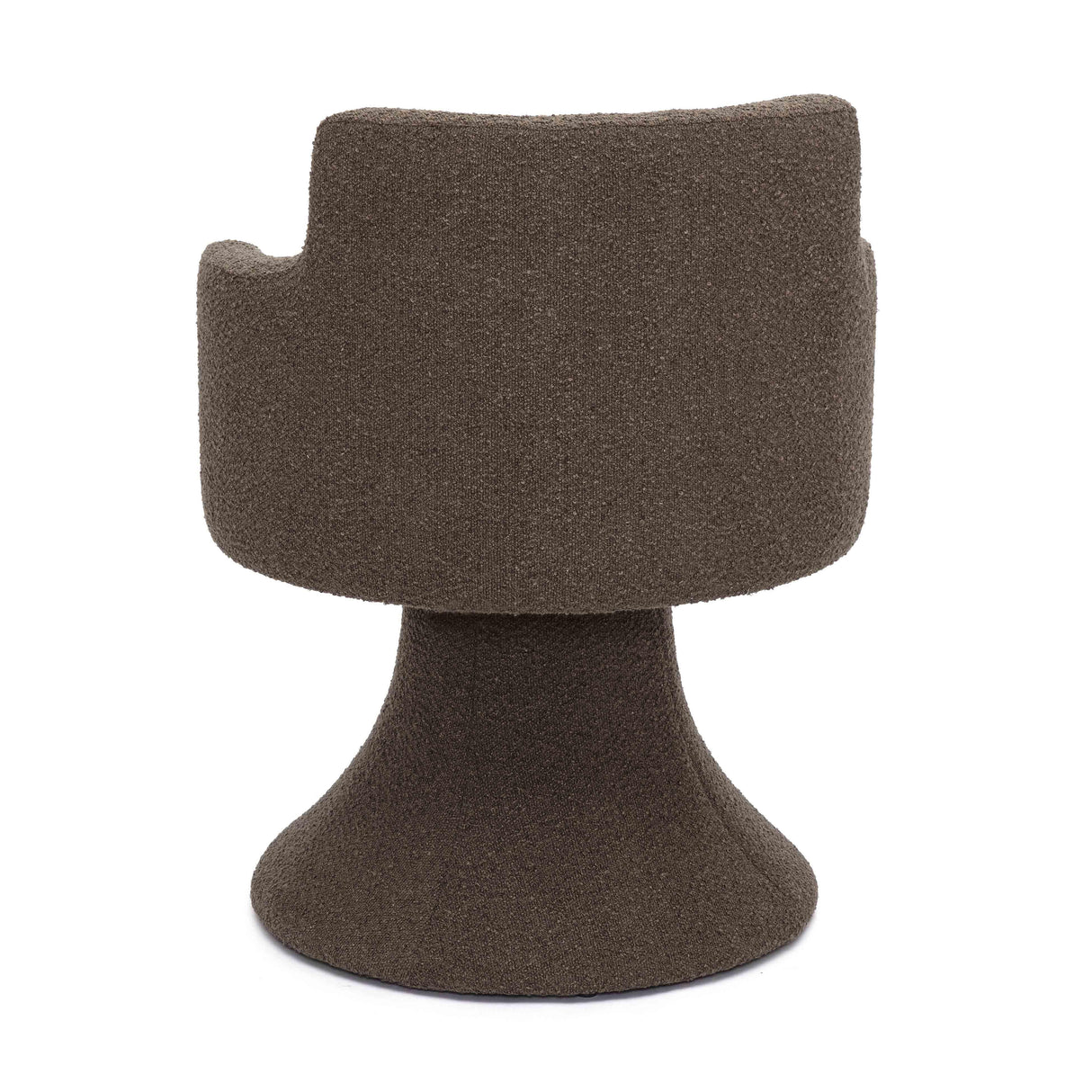 Jeffree Performance Boucle Swivel Dining Chair