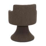 Jeffree Performance Boucle Swivel Dining Chair