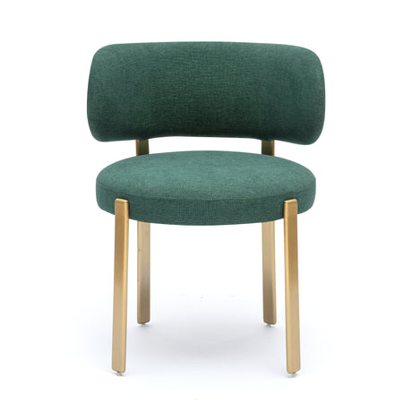 Margaret Green Performance Chenille Dining Chair - View 3