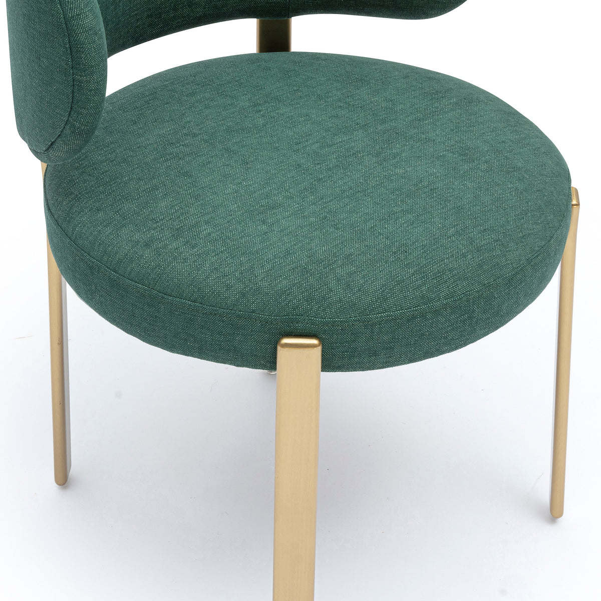 Margaret Green Performance Chenille Dining Chair - View 5
