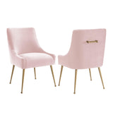 Beatrix Performance Velvet Dining Chair - View 48