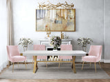 Beatrix Performance Velvet Dining Chair - View 43