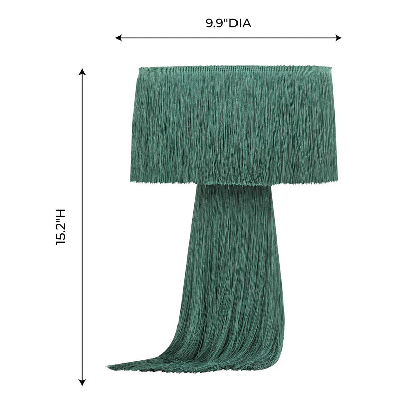 Atolla Cream Tassel Table Lamp