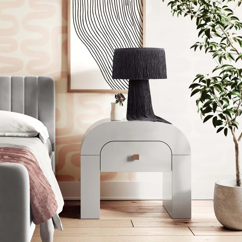 Atolla Cream Tassel Table Lamp