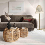 June White Floor Lamp