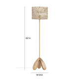 Alondra Wooden Floor Lamp