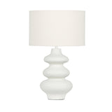 Riviera Cream Textured Table Lamp
