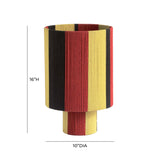 Guinevere Striped Cotton Table Lamp