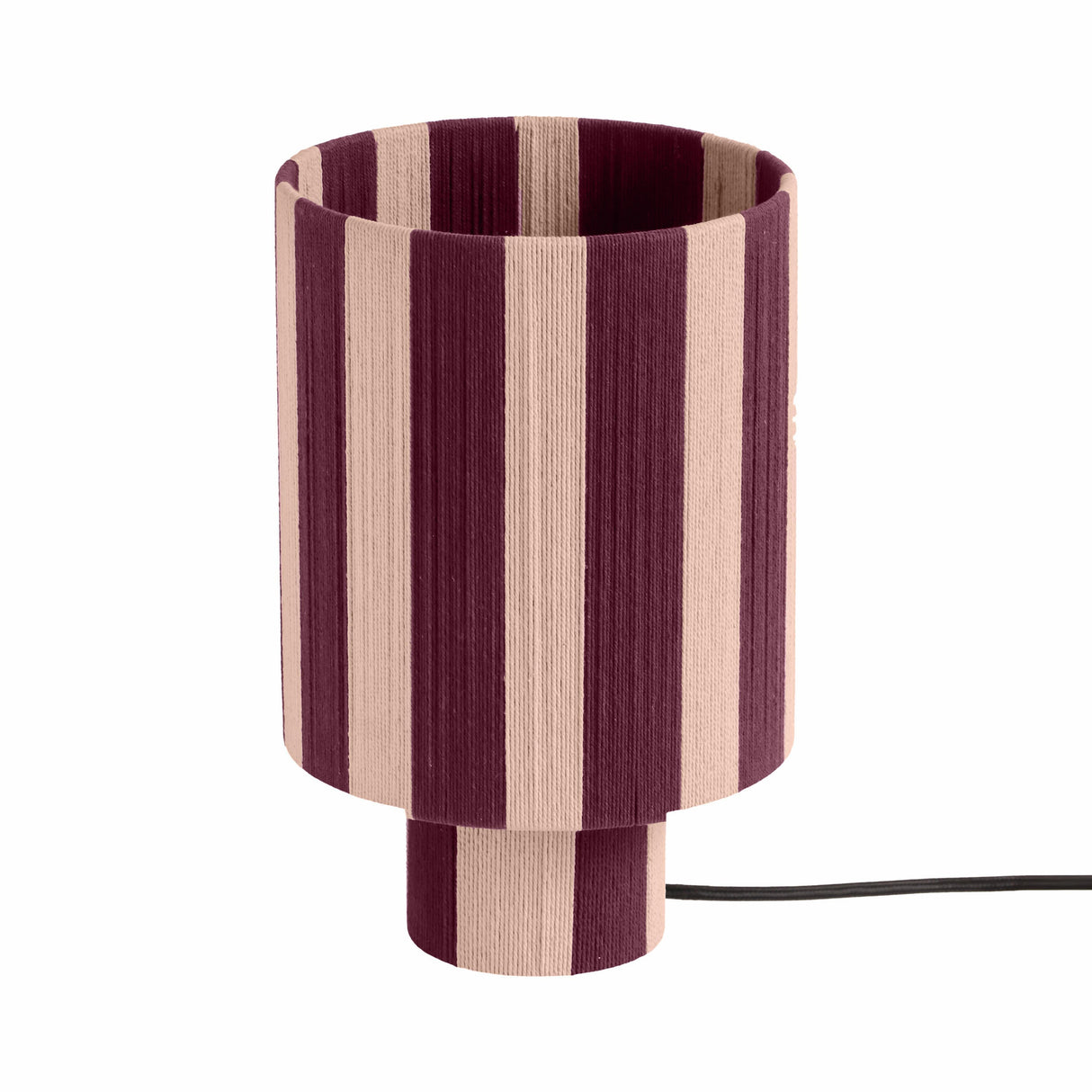 Guinevere Striped Cotton Table Lamp