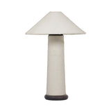 Faith White Boucle Table Lamp