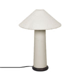Faith White Boucle Table Lamp