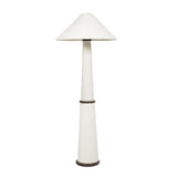 Faith White Boucle Floor Lamp