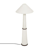 Faith White Boucle Floor Lamp