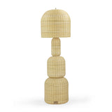 Kootu Natural Rattan Floor Lamp