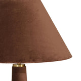 Graham Terracotta Velvet Floor Lamp