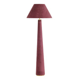 Graham Terracotta Velvet Floor Lamp