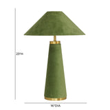 Graham Velvet Table Lamp