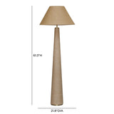 Graham Natural Jute Floor Lamp
