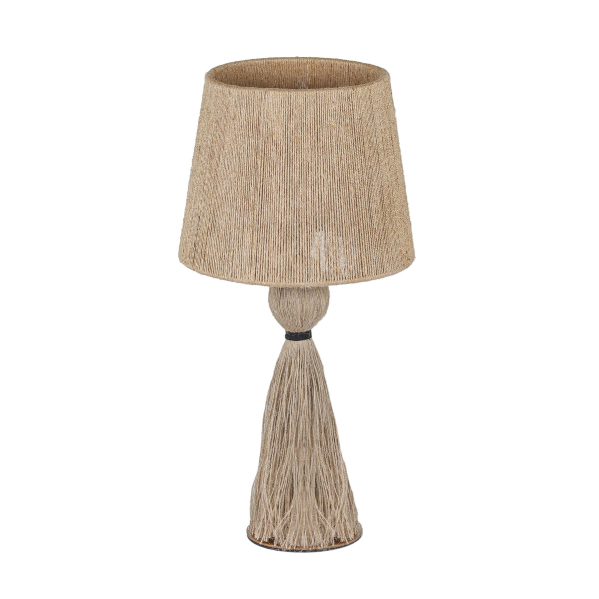 Samba Natural Jute Table Lamp - View 3