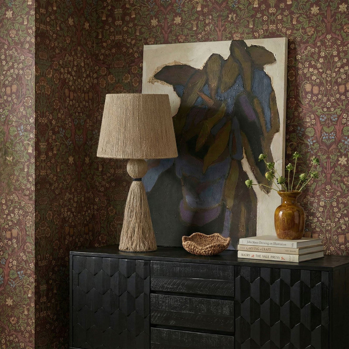 Samba Natural Jute Table Lamp - View 2