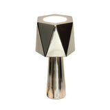 Polished Nickel Table Lamp - View 3