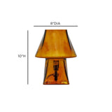 Luca Glass Mini Table Lamp - View 12