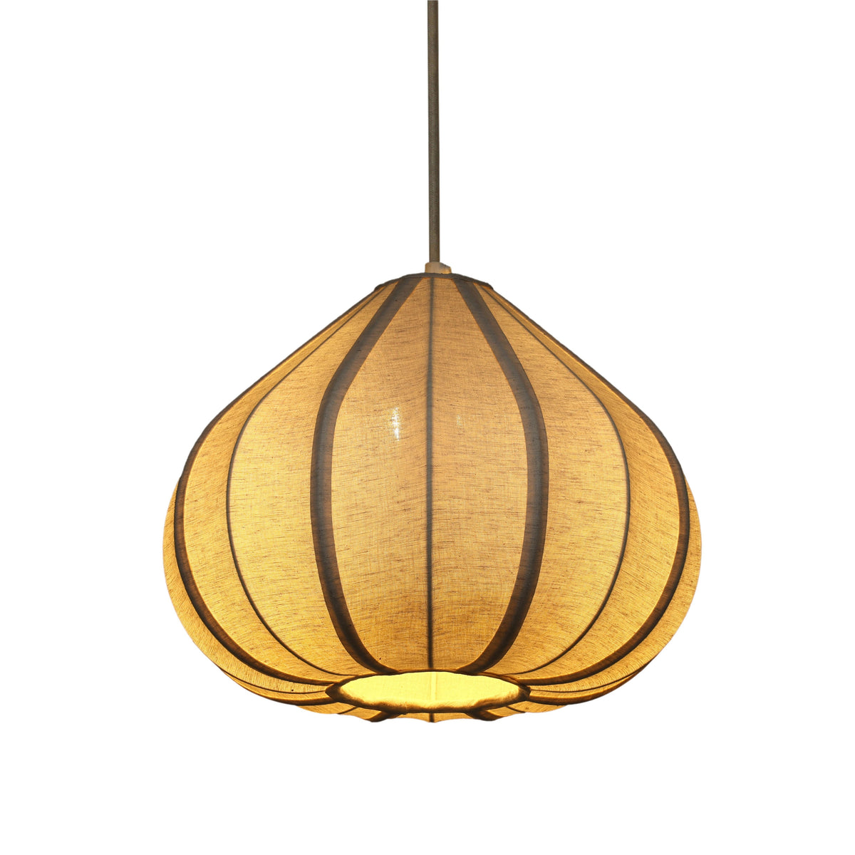 Zubeda Cotton Teardrop Pendant Lamp - View 3