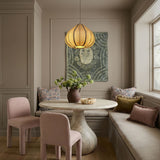 Zubeda Cotton Teardrop Pendant Lamp - View 2