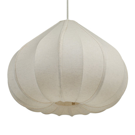 Zubeda Cotton Teardrop Pendant Lamp - View 10