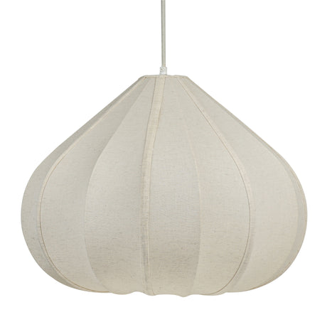 Zubeda Cotton Teardrop Pendant Lamp - View 7