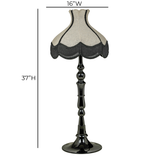 Buchanan Black Aluminum Table Lamp - View 6