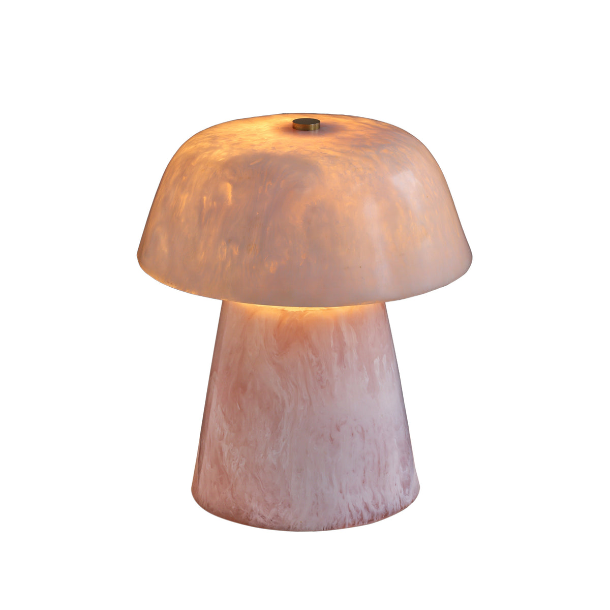 Pouty Pink Resin Table Lamp - View 3