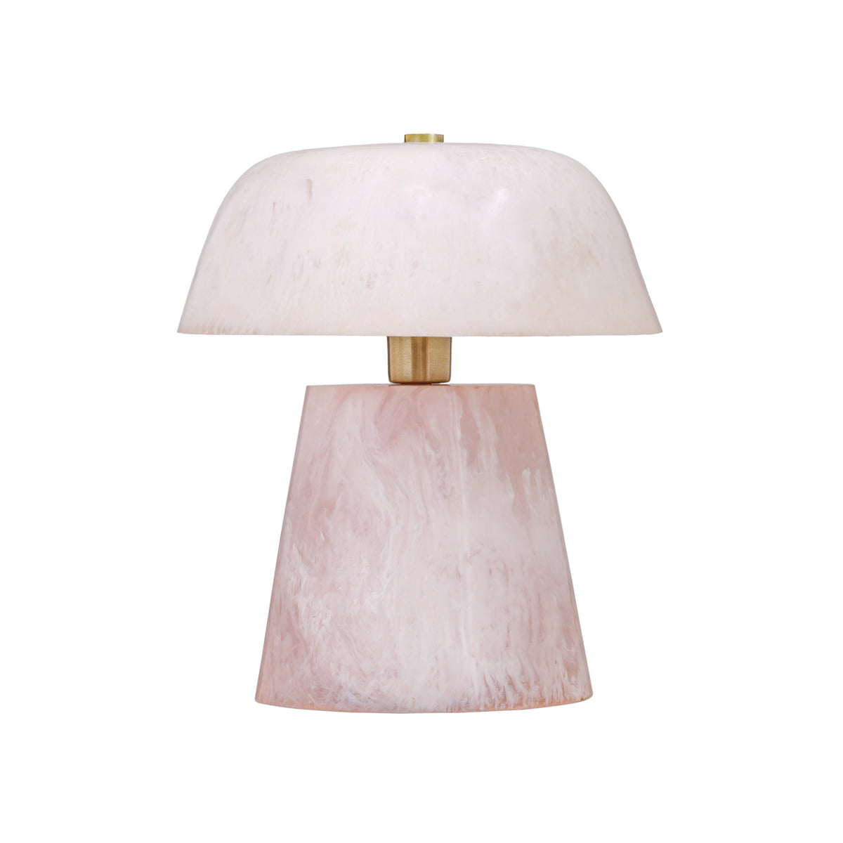 Pouty Pink Resin Table Lamp - View 1