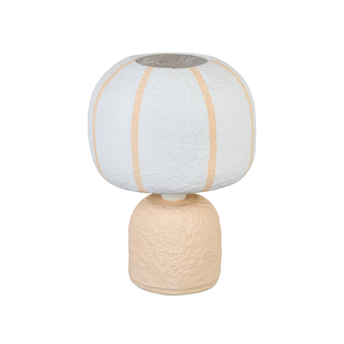 Margate Cotton Mache Table Lamp - View 10