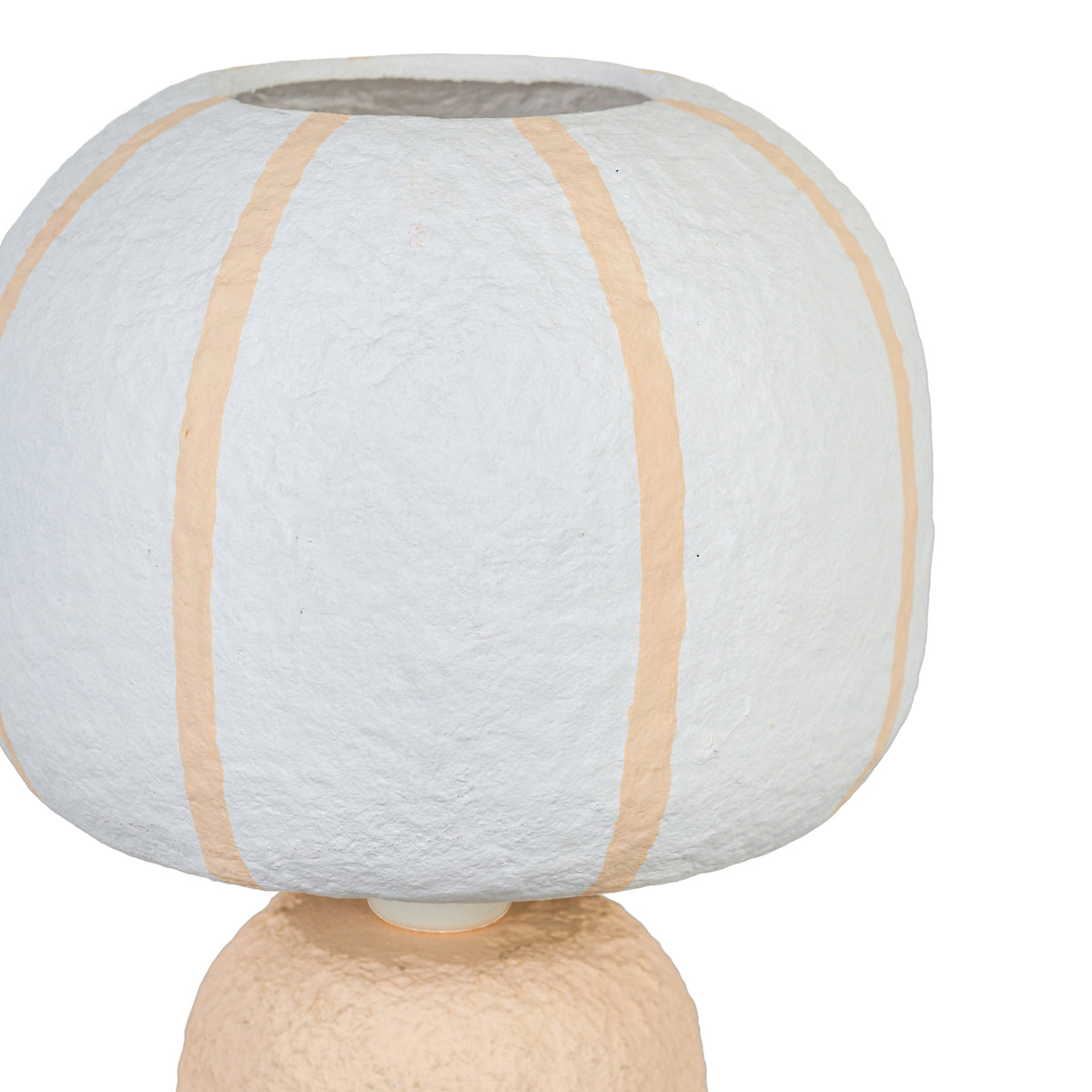 Margate Cotton Mache Table Lamp - View 11