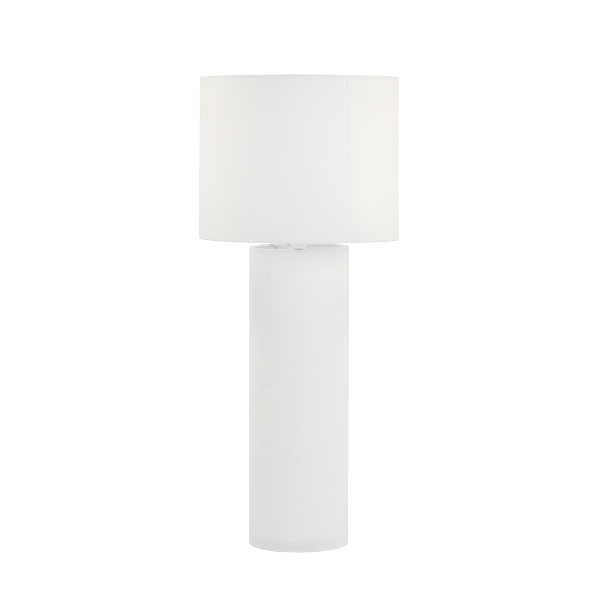 Cleopatra Cream Linen Floor Lamp