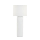 Cleopatra Cream Linen Floor Lamp